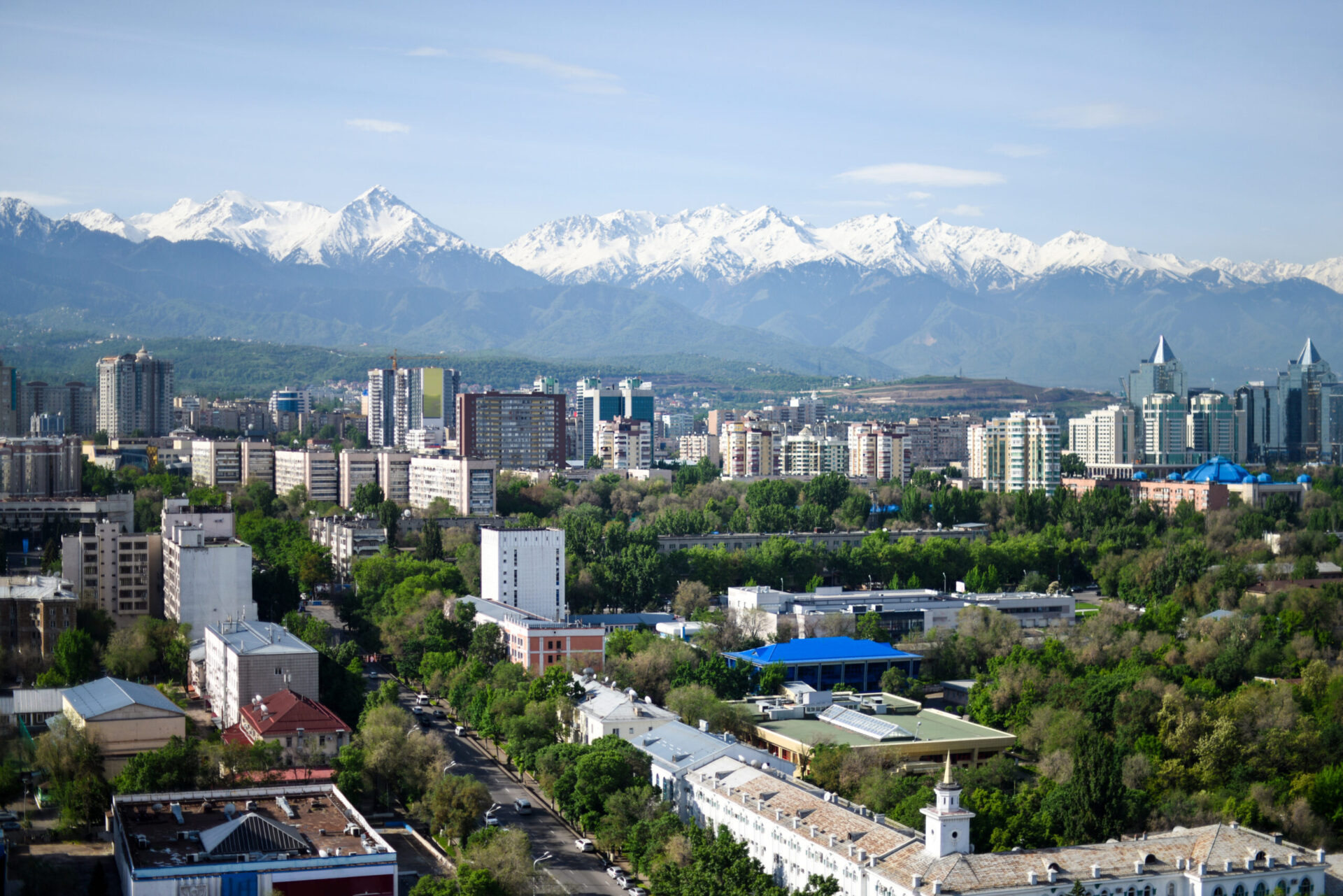 Almaty City Panorama, Kazakhstan