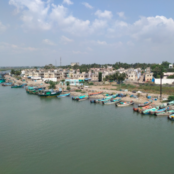 Fishing settlement affected by the 2004 Tsunami and Cyclone Gaja in Akkaraipattai, Nagapattinam (Photo credits: Chandni Singh)