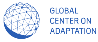 Global Center on Adaptation with a blue globe