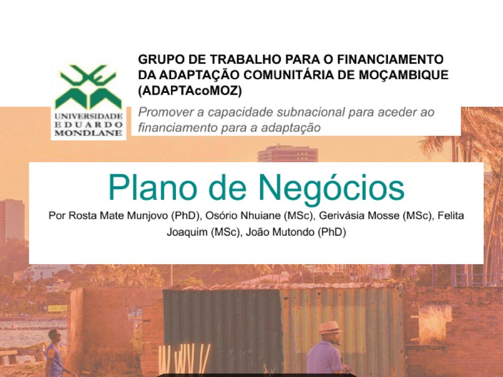 Mozambique Business Plan- Portuguese